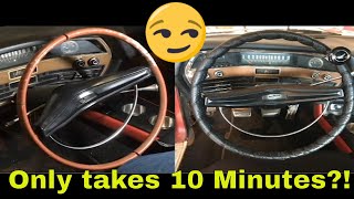 How to Install a Steering Wheel Cover Wrap [upl. by Acissey]