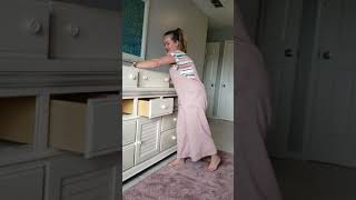 Removing drawers from Broyhill dresser [upl. by Nrehtac]