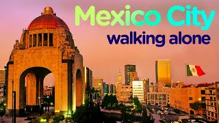 Walking Tour Mexico City  Videowalk【4K】🇲🇽 [upl. by Soracco939]