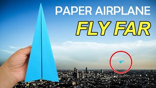 How To Make EASY Paper Airplanes that FLY FAR [upl. by Waly40]