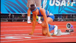 Olympic Trials 200m FinalsAllyson Felix [upl. by Francisco]