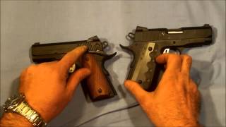 Rock Island  ATI Compact 1911 comparison [upl. by Emeline]