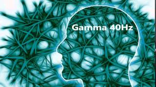 40 Hz Gamma  Pure Tone Binaural Beat  Brains Operating System [upl. by Thilda]