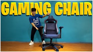 MY NEW GAMING CHAIR IS HERE [upl. by Ahsito]