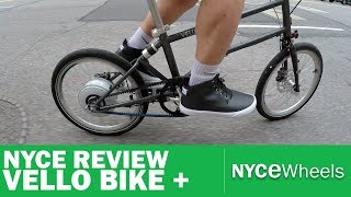 Vello Bike  Lightest Electric Folding Bike  Video Review [upl. by Benia]