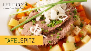 Gekochter Tafelspitz mit Bouillon Kartoffeln [upl. by Otanod52]