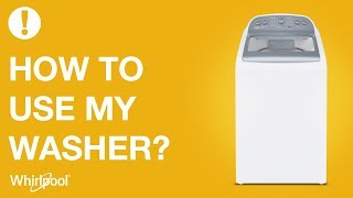 Whirlpool Washers  How to use your washing machine [upl. by Ynor]