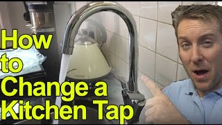 HOW TO CHANGE YOUR KITCHEN TAP  Monobloc Mixer  Plumbing Tips [upl. by Enner958]