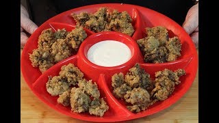 Deep Fried Seasoned Chicken Livers Super Crunchy [upl. by Donni]