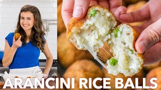 How To Make Arancini Rice Balls  Italian Classic Recipe [upl. by Neural]