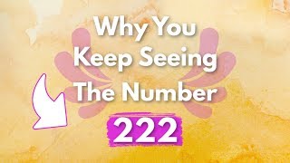 Why Do You Keep Seeing 222  Angel Number 222 Meaning [upl. by Jennee]