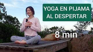 YOGA EN CAMA AL DESPERTAR  YOGA 8 MINUTOS  ELENA MALOVA [upl. by Gant455]