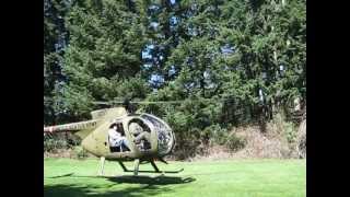 US Army Loach OH6 Helicopter Vietnam War Era [upl. by Yhtuv126]