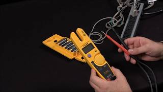 How to Measure Voltage And Current Using The Fluke T5 [upl. by Thedrick]