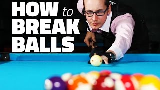 Billiards Tutorial How to Break 8 Ball in Pool [upl. by Eivod]