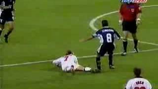 David Beckham vs Diego Simeone [upl. by Katerina]