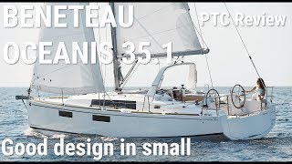 Beneteau Oceanis 351 Sailboat Tour 2019 Walkthrough PTC Review [upl. by Attelrahs]