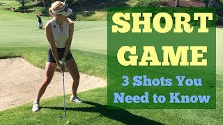 Short Game Shots You Need to Know  Golf Tips with Paige Spiranac [upl. by Schulein]