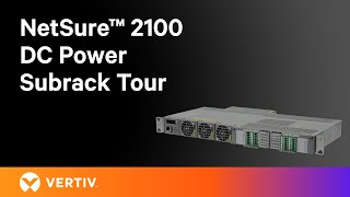 NetSure 2100 DC Power Subrack Animated Tour designed for wireless access and customer applications [upl. by Whiney727]