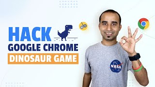 Hack Google Chrome Dino Game For Unlimited Score [upl. by Jaeger]