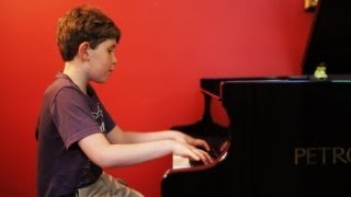 AweInspiring 9YrOld Piano Prodigy [upl. by Ecirtra]