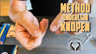 Method onderlijn knopen  Complete uitleg  Maxvissen [upl. by Abrams715]