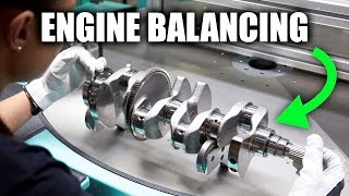 How Engine Balancing Works  Smooth Running Cars [upl. by Mrots]