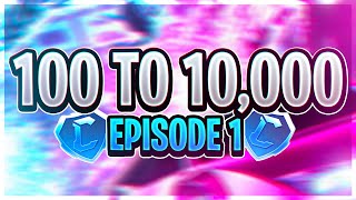 NEW TRADING FROM 100 TO 10000 CREDITS EP1  Rocket League Nothing To Something [upl. by Lorelei550]