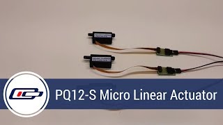 PQ12S Micro Linear Actuator Product Overview [upl. by Tuddor]