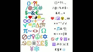 Symbol Lore But Faceless amp Fonts [upl. by Aloeda374]