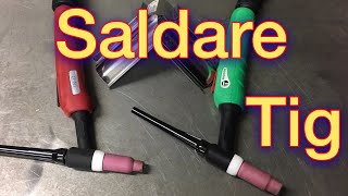 Come saldare a tig  Tutorial  Fai da te [upl. by Ramahs229]