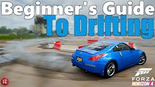 Forza Horizon 4 How To Drift FOR BEGINNERS Complete Basic Guide [upl. by Catlin402]