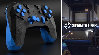 Alpakka controller 3D Aim Trainer gameplay [upl. by Nodroj]