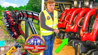 NEW Nemesis TRAINS REVEALED  Alton Towers [upl. by Iniretake]