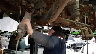 Range Rover Sport EPB Actuator Removal [upl. by Marmawke421]