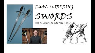 Dual Wielding Swords  The Same Across Martial Arts [upl. by Dwain468]