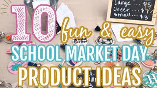 10 Easy School Market Day Ideas to Make amp Sell [upl. by Ardnaid]