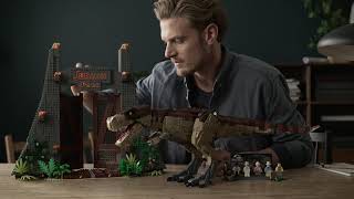 Exploring LEGO Jurassic World 75936 Jurassic Park T rex Rampage [upl. by Leirej238]