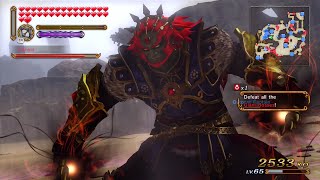 Hyrule Warriors  The Demon King Ganondorf Gameplay  Gerudo Desert Hard Mode [upl. by Jona]