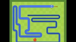 Google Snake Game  135 Score [upl. by Ashia]