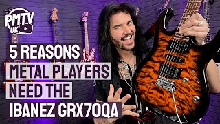 5 Reasons Metal Players Need The Ibanez GRX70QA and other guitarists too  Ibanez GIO GRX70QA Demo [upl. by Stricklan]