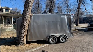 Enclosed Trailer Rebuild Part 1 [upl. by Alie]