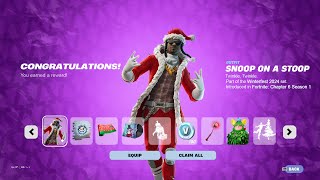 Fortnite WINTERFEST Presents OPENED Full Showcase [upl. by Edd]