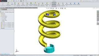 Solidworks tutorial motion analysis [upl. by Pfaff499]