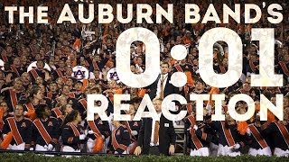 AU Band Reacts to 2013 Iron Bowl Win [upl. by Fredela]