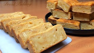 BREAD PUDDING Pinoy Style Leftover Bread Recipe [upl. by Melany]