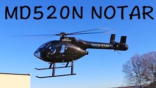 MD 520N NOTAR Helicopter review and flight [upl. by Sul]