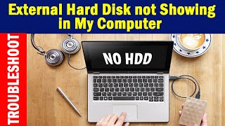 Troubleshooting External Hard Drive not showing in My Computer and Disk Management [upl. by Aneem]