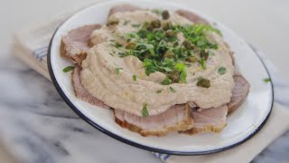 Vitel Toné Receta navideña les enseño cómo hacerlo rápido no lleva crema [upl. by Fredel582]