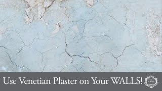 How to Use Venetian Plaster on Your WALLS [upl. by Tletski]